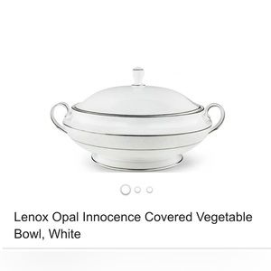 Lenox Covered Vegetable Bowl